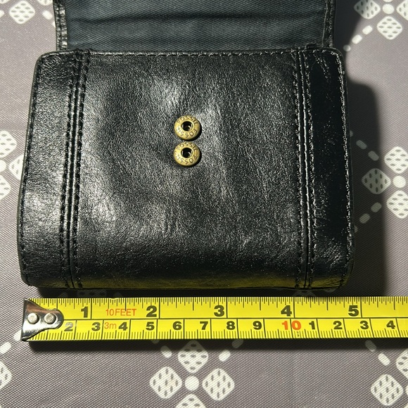 Fossil Black Leather Compact Wallet - Picture 2 of 7